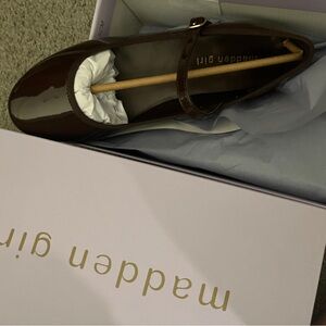 NWT Steve Madden Madden Girl Mary Jane Women's size 7.5, Redbrown color